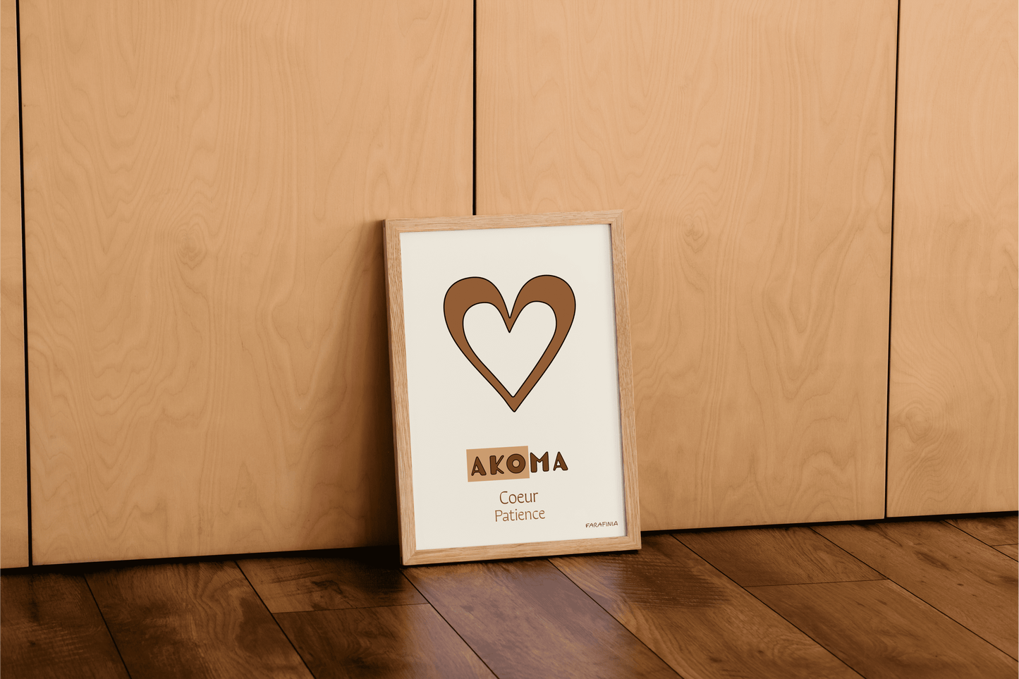 Collection d'affiches décoratives : Adinkra choisis