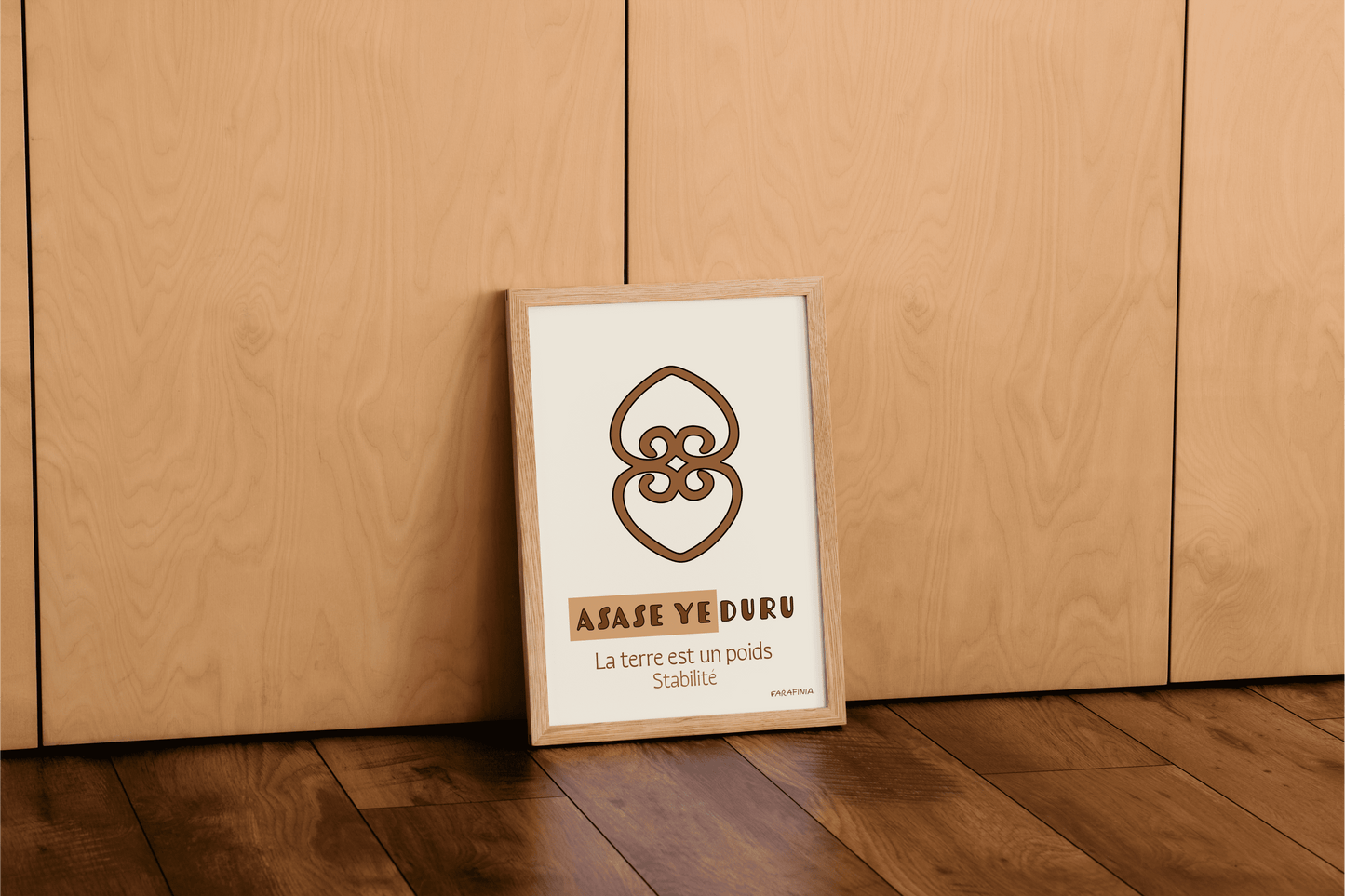 Collection d'affiches décoratives : Adinkra choisis