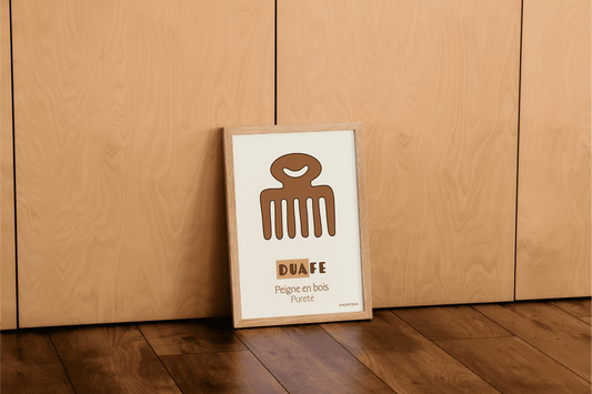 Collection d'affiches décoratives : Adinkra choisis