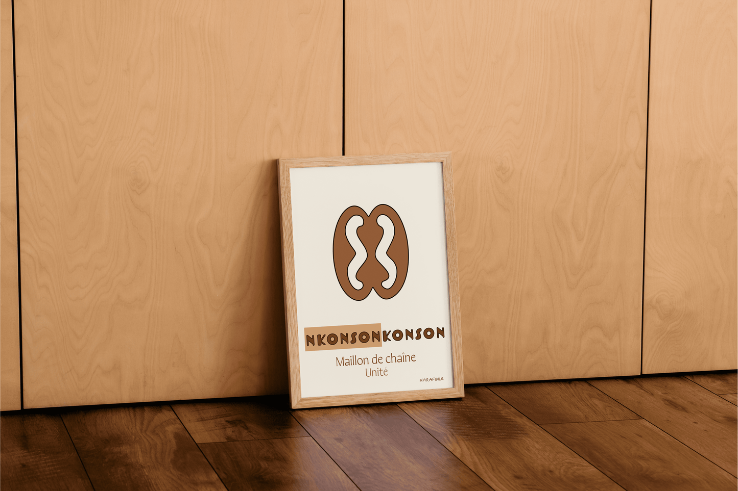 Collection d'affiches décoratives : Adinkra choisis