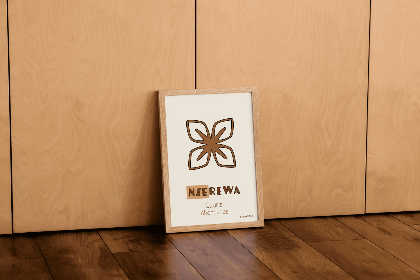 Collection d'affiches décoratives : Adinkra choisis